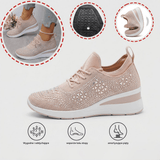 Ergonomiczne buty ortopedyczne — wbudowana podpora łuku stopy, ulga w bólu stóp i amortyzacja wstrząsów przy każdym kroku