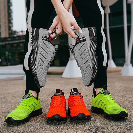Sportowe buty ortopedyczne z siateczki — z podparciem łuku stopy i amortyzacją przyjazną dla kolan