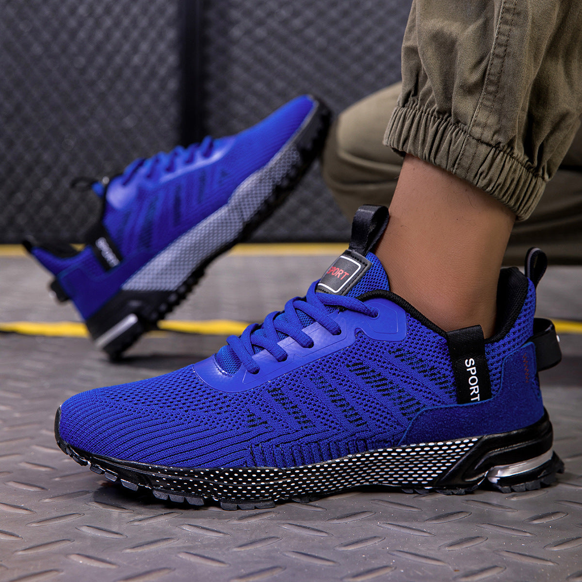 Sportowe buty ortopedyczne z siateczki — z podparciem łuku stopy i amortyzacją przyjazną dla kolan