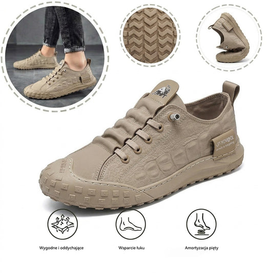 Ergonomiczne buty ortopedyczne — z podparciem łuku stopy, amortyzacją wstrząsów podczas chodzenia i łagodzeniem bólu stóp