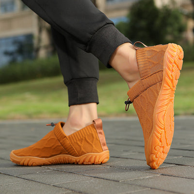 Ortopedyczne buty sportowe z siateczką — z podparciem łuku stopy, łagodzące ból; miękkie i amortyzujące.