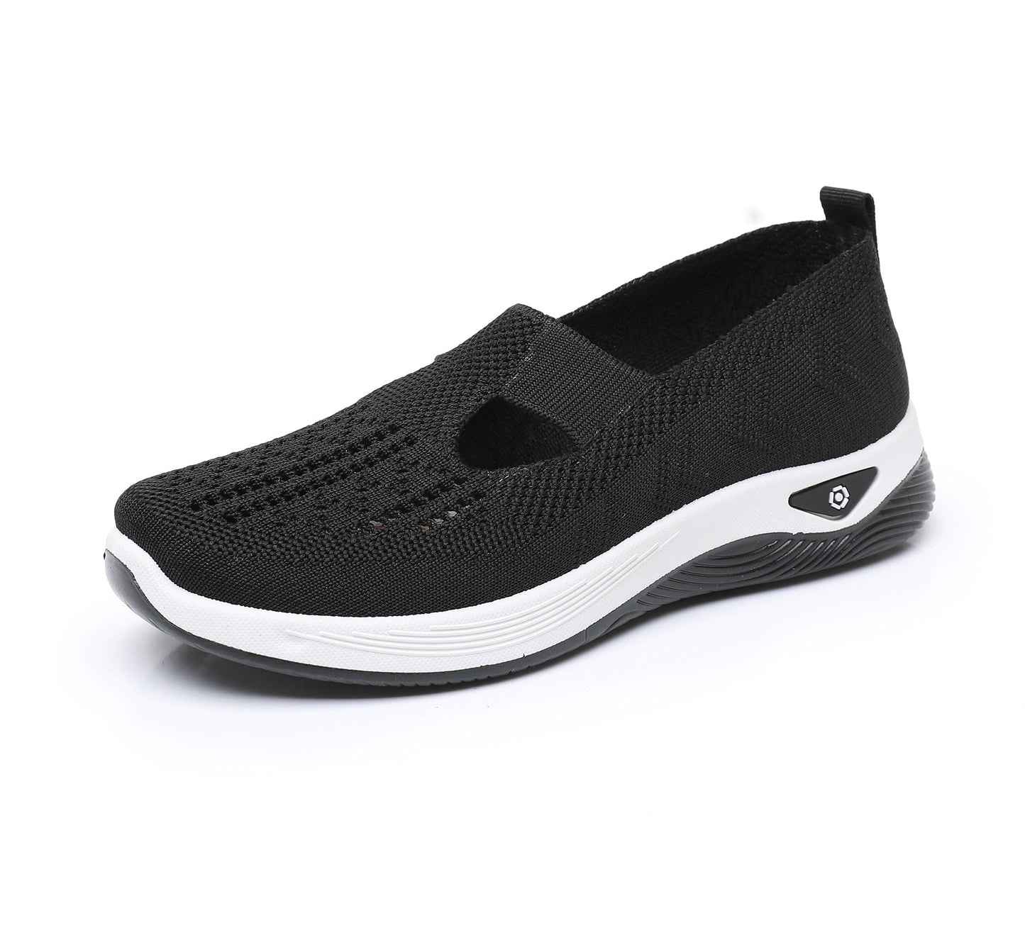 Ortopedyczne buty sportowe z siateczką – z podparciem łuku stopy, łagodzące ból; miękkie i amortyzujące.