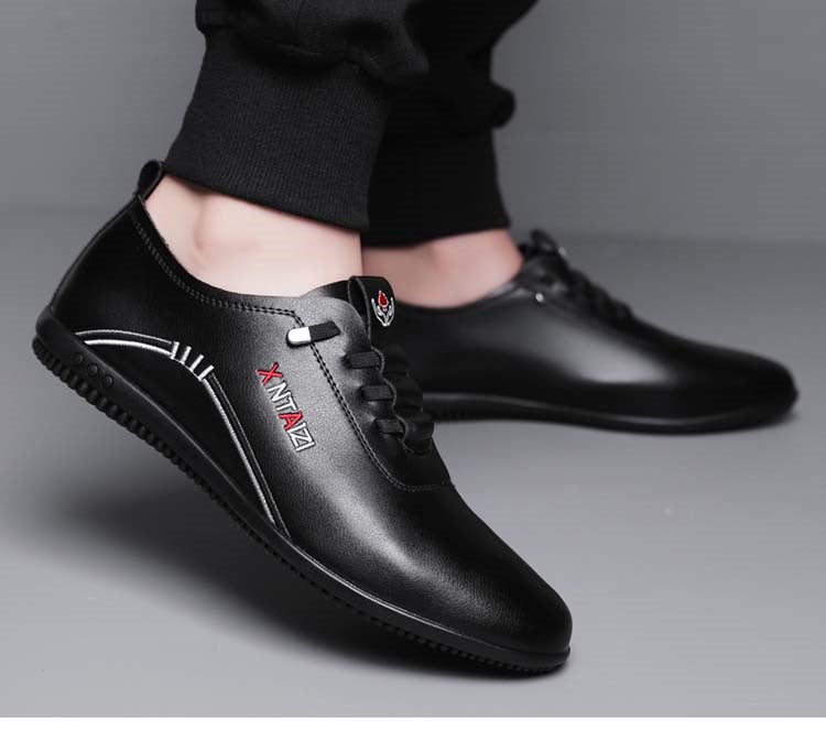 Ergonomiczne buty ortopedyczne ze skóry — wykonane z najwyższej jakości włoskiej skóry bydlęcej, z podparciem łuku stopy, które pomaga złagodzić ból stóp