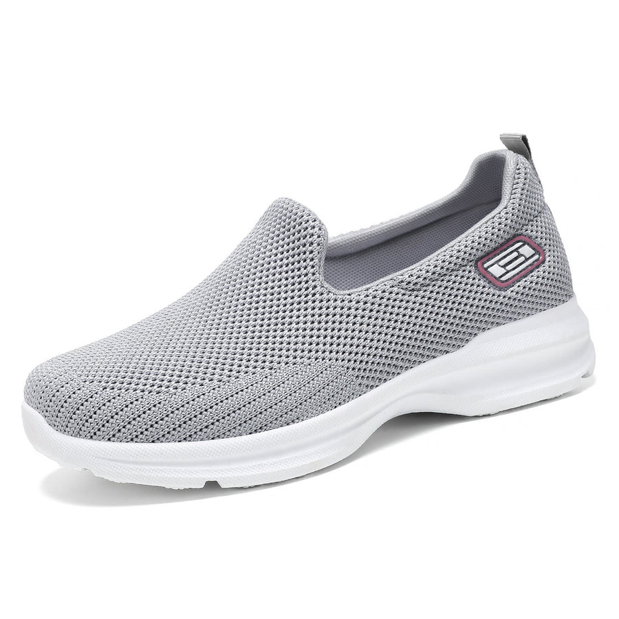 Ortopedyczne buty sportowe z siateczką — z podparciem łuku stopy, łagodzące ból; miękkie i amortyzujące.