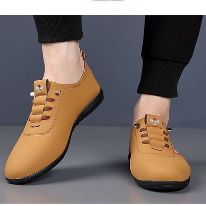 Ergonomiczne buty ortopedyczne ze skóry — wykonane z najwyższej jakości włoskiej skóry bydlęcej, z podparciem łuku stopy, które pomaga złagodzić ból stóp