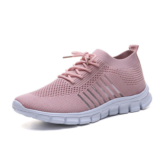 Ortopedyczne buty sportowe z siateczką — z podparciem łuku stopy, łagodzące ból; miękkie i amortyzujące.