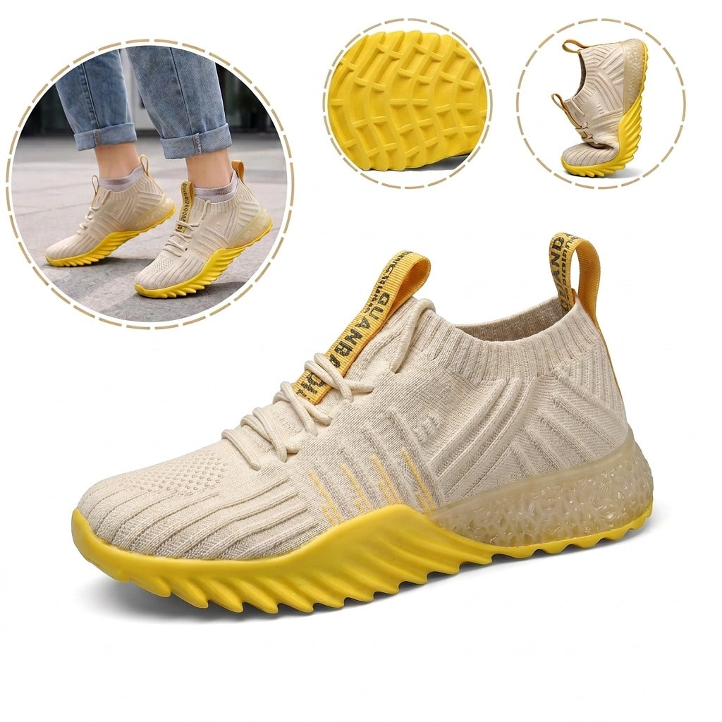 Ergonomiczne buty ortopedyczne — podparcie łuku stopy zapewniające ulgę w bólu stóp, stabilność pięty i zmniejszenie obciążenia stawów