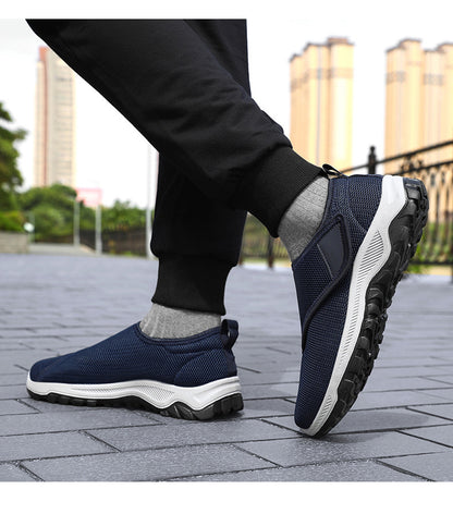 Ergonomiczne trampki z wkładką ortopedyczną — wsparcie łuku stopy zapewniające ulgę w bólu, stabilność pięty i zmniejszenie obciążenia stawów