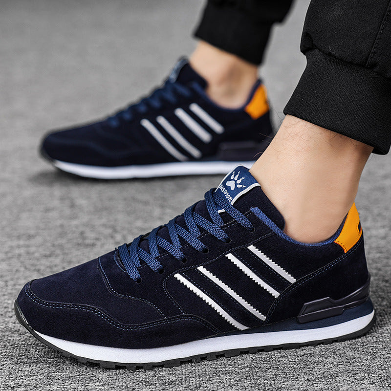 Retro sportowe buty ortopedyczne — z podparciem łuku stopy, łączące styl i wygodę
