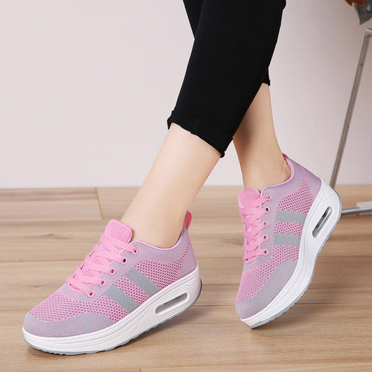 Sportowe buty ortopedyczne z siateczki — ze wsparciem łuku stopy i amortyzacją przyjazną dla kolan