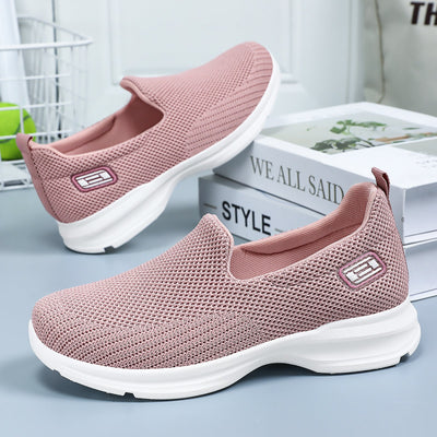Ortopedyczne buty sportowe z siateczką — z podparciem łuku stopy, łagodzące ból; miękkie i amortyzujące.