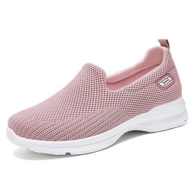 Ortopedyczne buty sportowe z siateczką — z podparciem łuku stopy, łagodzące ból; miękkie i amortyzujące.