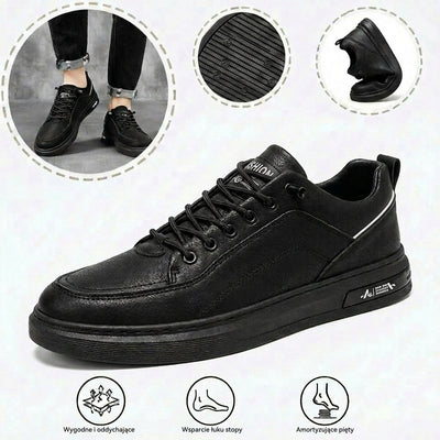 Buty ortopedyczne do codziennego noszenia — z podparciem łuku stopy, łagodzące ból; lekkie i amortyzujące.