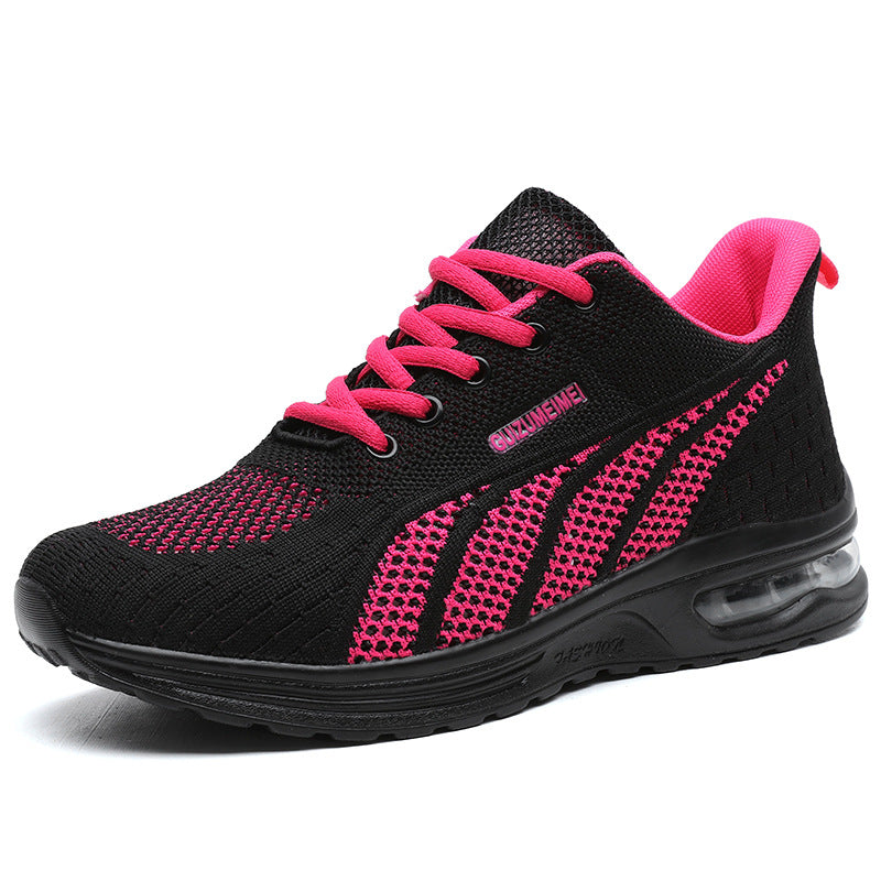 Ortopedyczne buty sportowe z siateczki – wsparcie łuku stopy, amortyzacja, ochrona kolan, oddychające i suche.