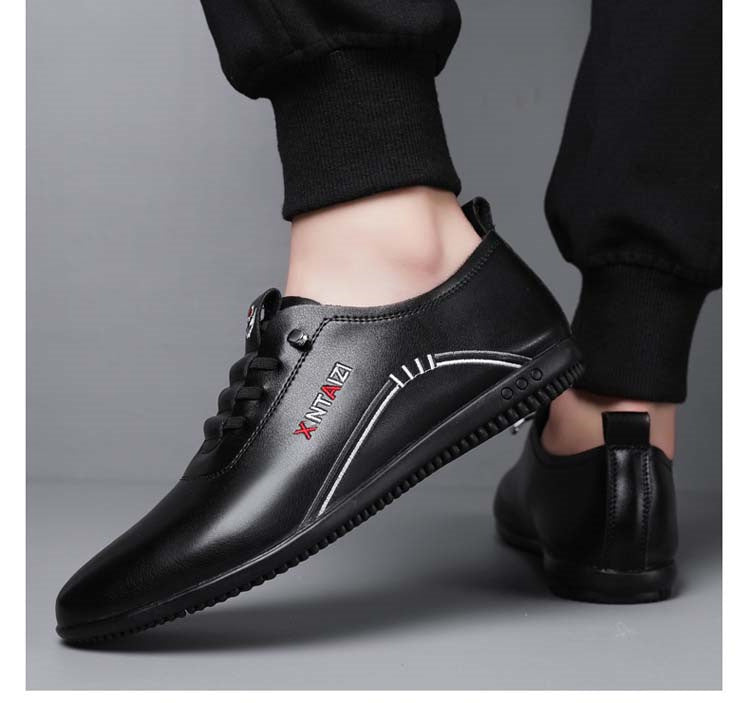 Ergonomiczne buty ortopedyczne ze skóry — wykonane z najwyższej jakości włoskiej skóry bydlęcej, z podparciem łuku stopy, które pomaga złagodzić ból stóp