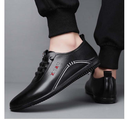 Ergonomiczne buty ortopedyczne ze skóry — wykonane z najwyższej jakości włoskiej skóry bydlęcej, z podparciem łuku stopy, które pomaga złagodzić ból stóp