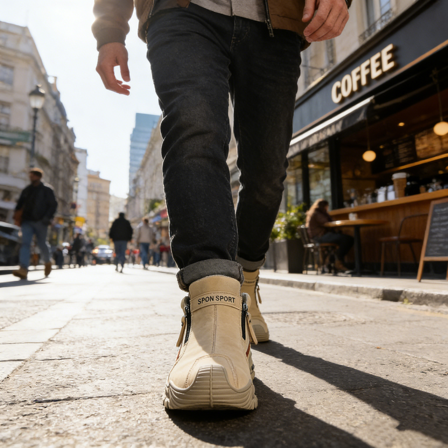 Wygodne buty ortopedyczne — miękkie i wygodne, zapewniające doskonałe wsparcie — łagodzą ból stóp.