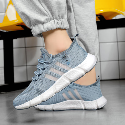 Ortopedyczne buty sportowe z siateczką — z podparciem łuku stopy, łagodzące ból; miękkie i amortyzujące.