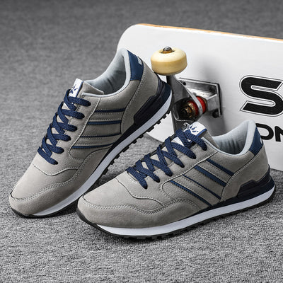 Retro sportowe buty ortopedyczne — z podparciem łuku stopy, łączące styl i wygodę