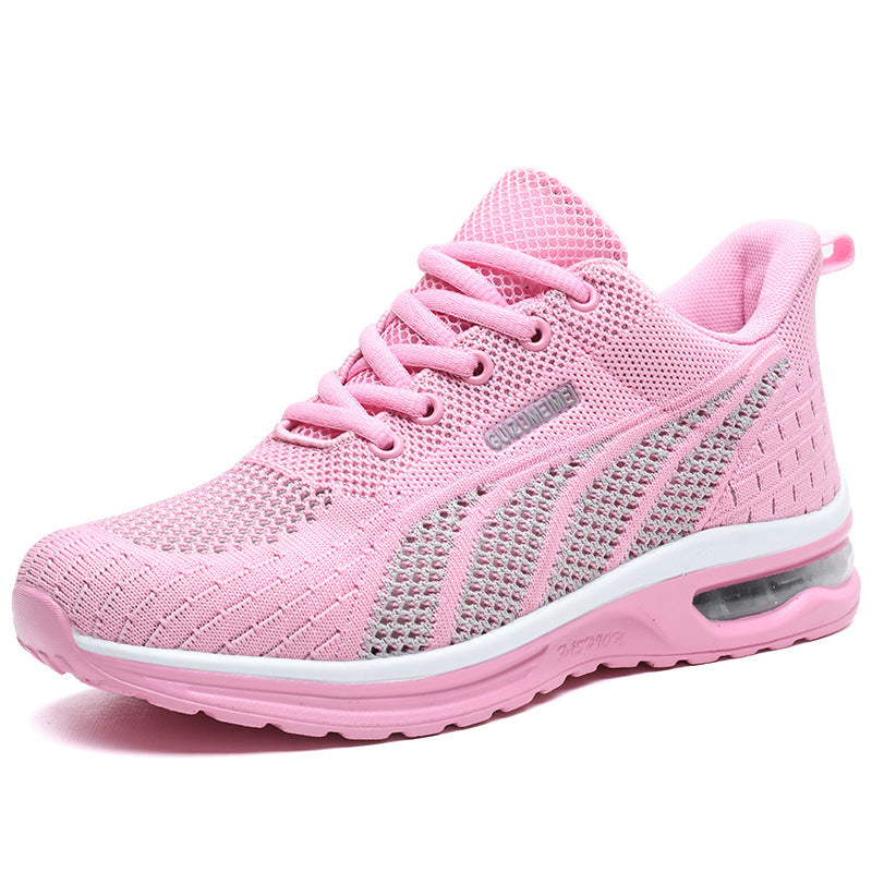 Ortopedyczne buty sportowe z siateczki – wsparcie łuku stopy, amortyzacja, ochrona kolan, oddychające i suche.
