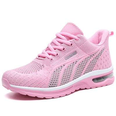 Ortopedyczne buty sportowe z siateczki – wsparcie łuku stopy, amortyzacja, ochrona kolan, oddychające i suche.