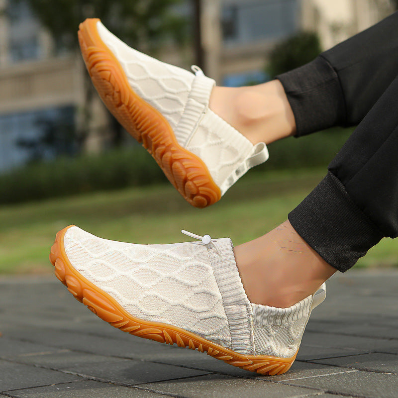 Ortopedyczne buty sportowe z siateczką — z podparciem łuku stopy, łagodzące ból; miękkie i amortyzujące.