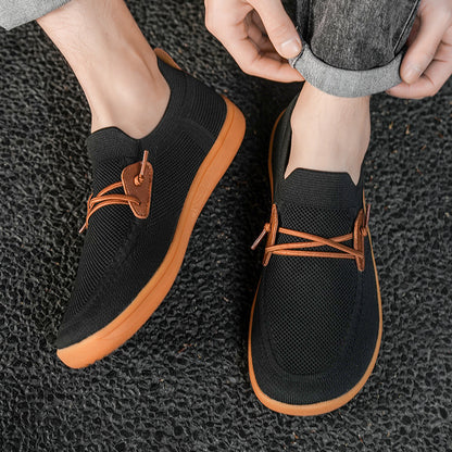 Ortopedyczne buty sportowe z siateczką — z podparciem łuku stopy, łagodzące ból; miękkie i amortyzujące.