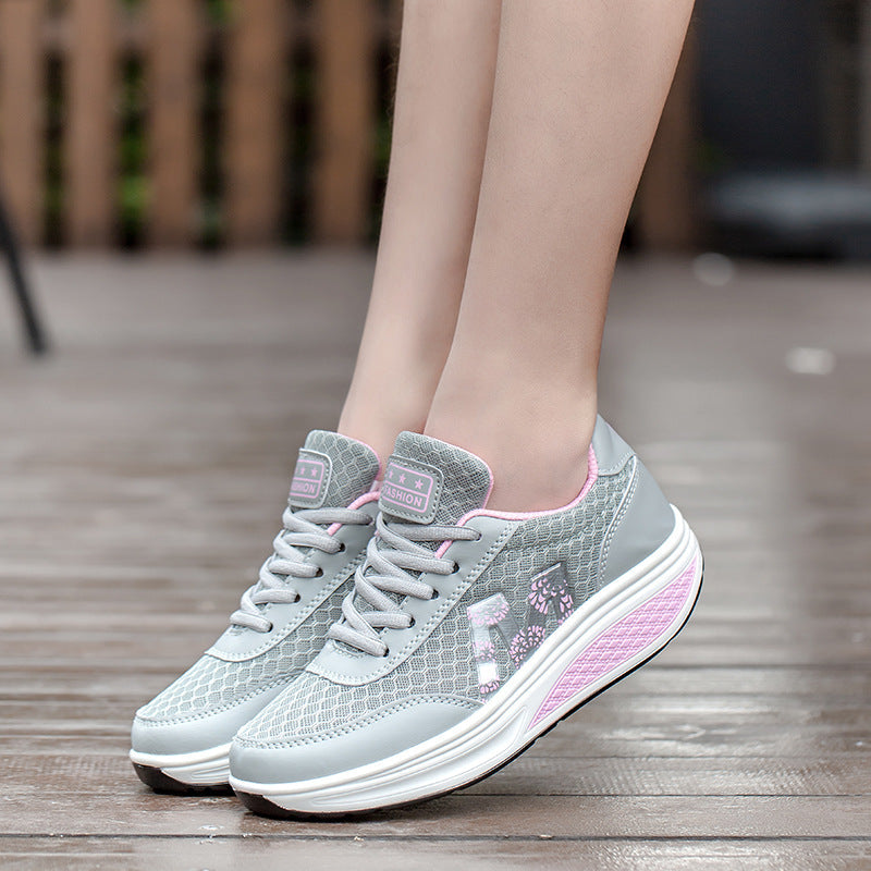 Sportowe buty ortopedyczne z siateczki — ze wsparciem łuku stopy i amortyzacją przyjazną dla kolan