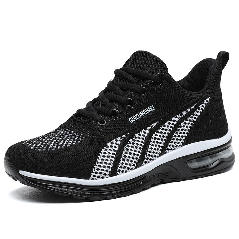 Ortopedyczne buty sportowe z siateczki – wsparcie łuku stopy, amortyzacja, ochrona kolan, oddychające i suche.