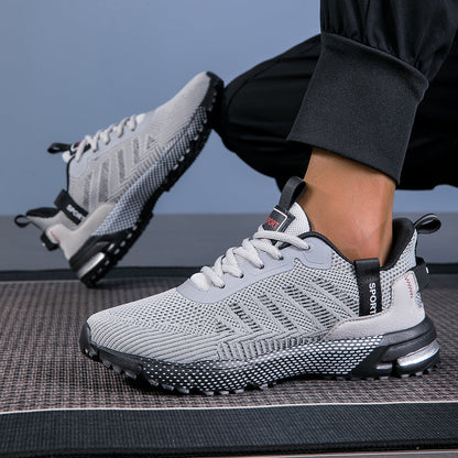 Sportowe buty ortopedyczne z siateczki — z podparciem łuku stopy i amortyzacją przyjazną dla kolan