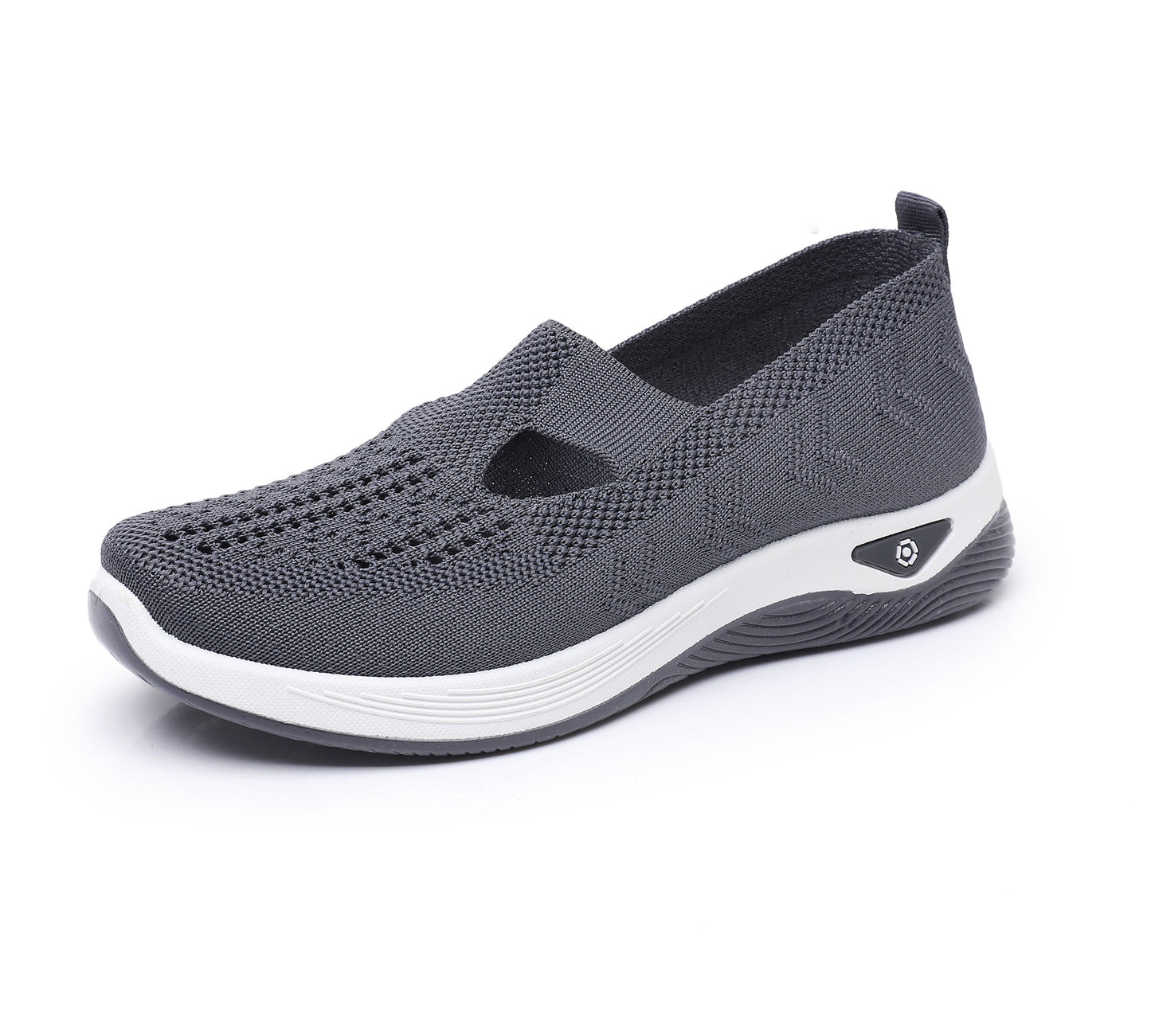 Ortopedyczne buty sportowe z siateczką – z podparciem łuku stopy, łagodzące ból; miękkie i amortyzujące.
