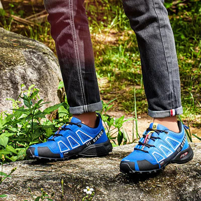 Wygodne buty sportowe z wkładką ortopedyczną – z podparciem łuku stopy, antypoślizgowe, oddychające i wytrzymałe.