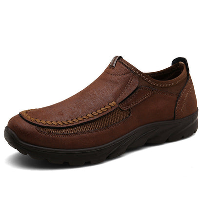 Wygodne buty ortopedyczne — ergonomiczne podparcie łuku stopy, łagodzące ból, szeroki krój, który nie uciska stopy.
