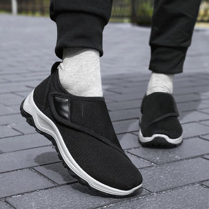 Ergonomiczne trampki z wkładką ortopedyczną — wsparcie łuku stopy zapewniające ulgę w bólu, stabilność pięty i zmniejszenie obciążenia stawów