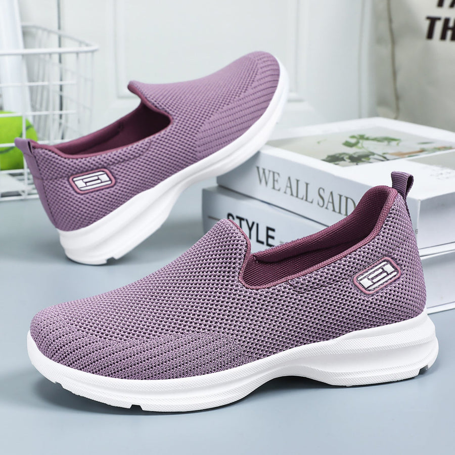 Ortopedyczne buty sportowe z siateczką — z podparciem łuku stopy, łagodzące ból; miękkie i amortyzujące.