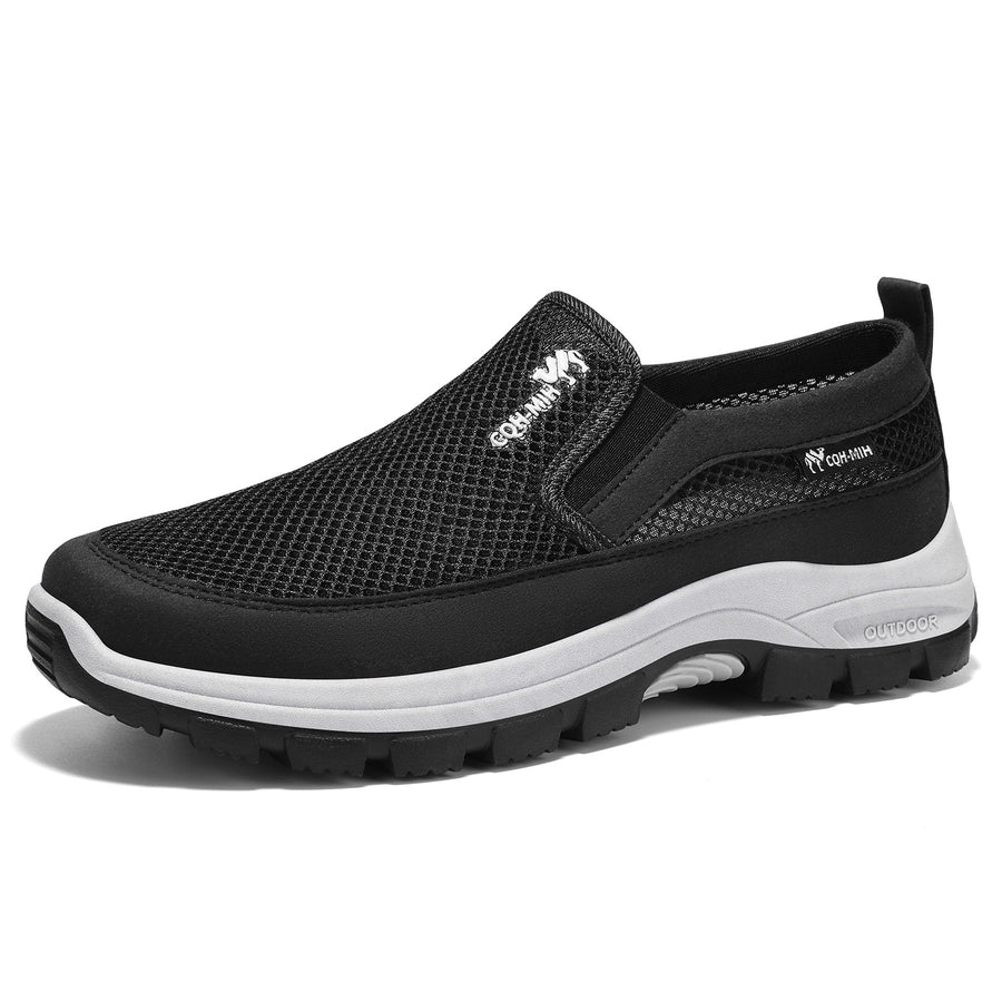 Ortopedyczne buty sportowe z siateczką — z podparciem łuku stopy, łagodzące ból; miękkie i amortyzujące.