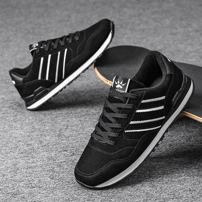 Retro sportowe buty ortopedyczne — z podparciem łuku stopy, łączące styl i wygodę