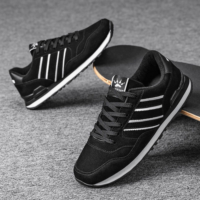 Retro sportowe buty ortopedyczne — z podparciem łuku stopy, łączące styl i wygodę