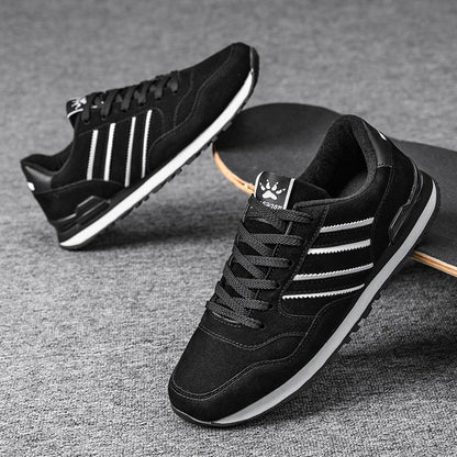 Retro sportowe buty ortopedyczne — z podparciem łuku stopy, łączące styl i wygodę