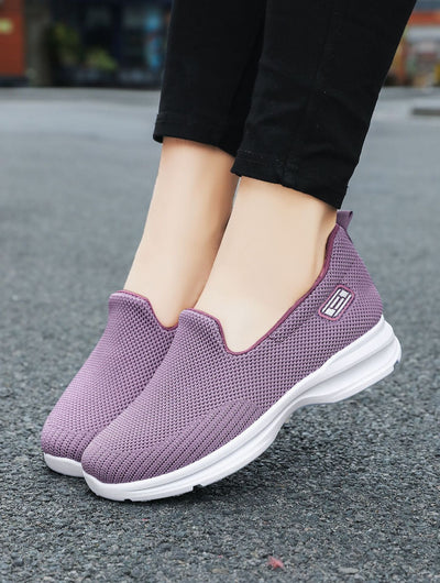 Ortopedyczne buty sportowe z siateczką — z podparciem łuku stopy, łagodzące ból; miękkie i amortyzujące.